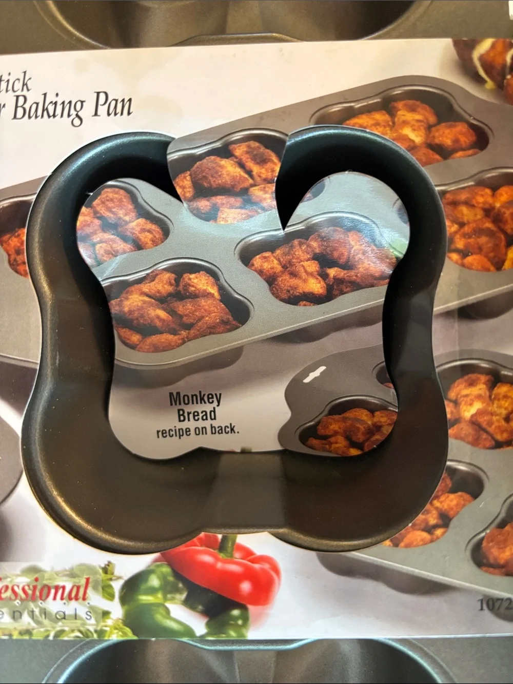 NWT Norpro Nonstick Stuffed Pepper Baking Pan - Black